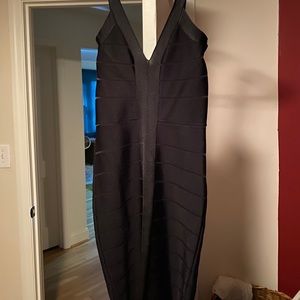 Black French Connection Bandage Dresss